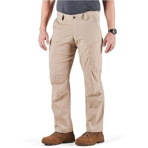 5.11 Apex Tatical‎ Pants Cargo 10 Pocket Gusset 32x30 Khaki